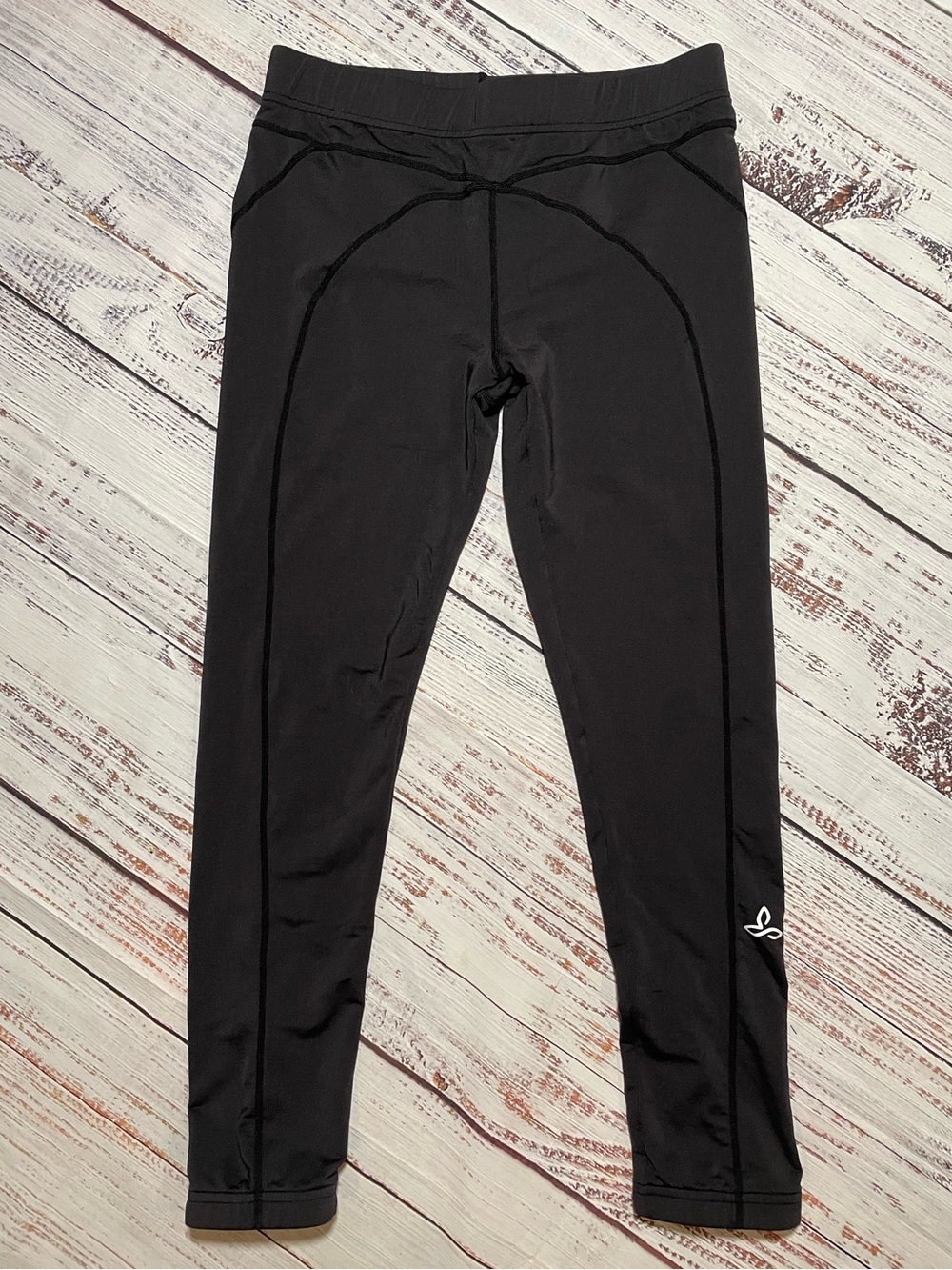 prAna athletic leggings. Black. Size M